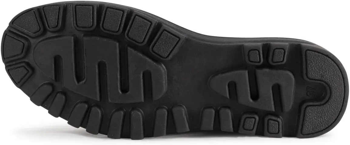 POLAR Womens Memory Foam Outside Pocket Inside Zip Thermal Waterproof Deep Tread Rubber Sole Snow Boots