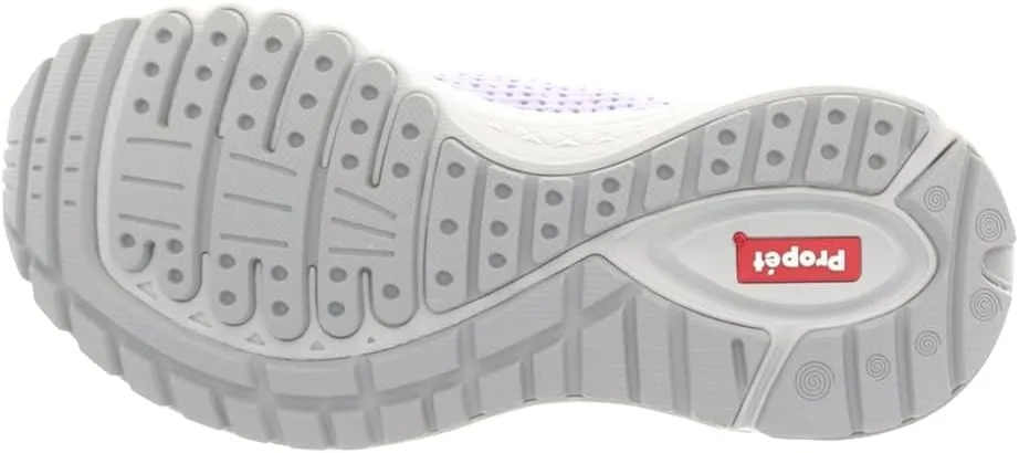 Propet Womens Tour Knit Walking Sneakers Shoes Casual - Off White