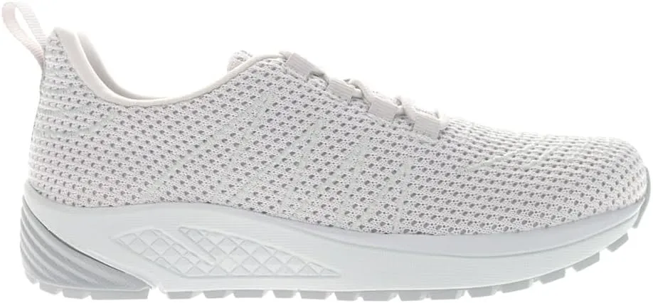 Propet Womens Tour Knit Walking Sneakers Shoes Casual - Off White
