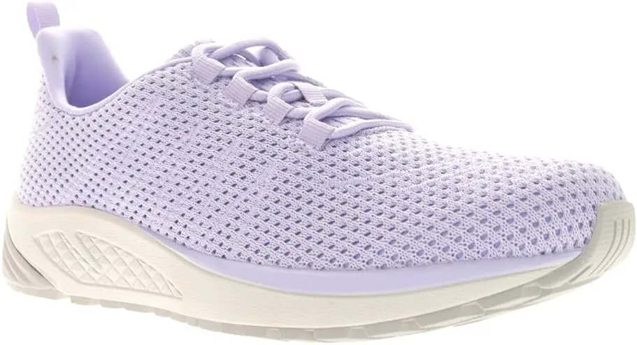 Propet Womens Tour Knit Walking Sneakers Shoes Casual - Off White