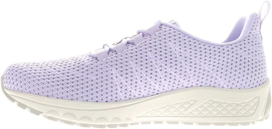 Propet Womens Tour Knit Walking Sneakers Shoes Casual - Off White
