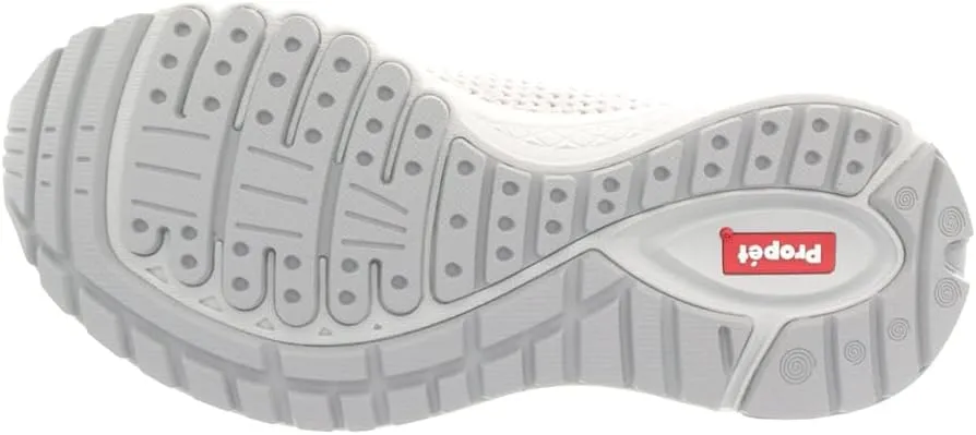 Propet Womens Tour Knit Walking Sneakers Shoes Casual - Off White