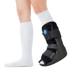 Replacement Sock Liner for Orthopedic Walking Boot Socks Walking Boots Cover Under Cam Walkers Tube Cast Socks Foot Boot for Injured Broken Foot, A Pair