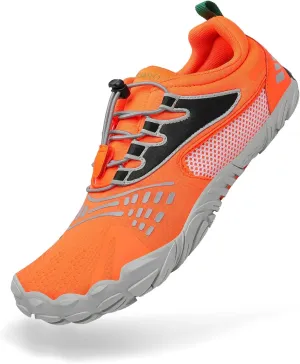 SAGUARO Womens Mens Barefoot Shoes Minimalist Trail Runner Wide Toe Box Zero Drop Outdoor Cross Training Shoe