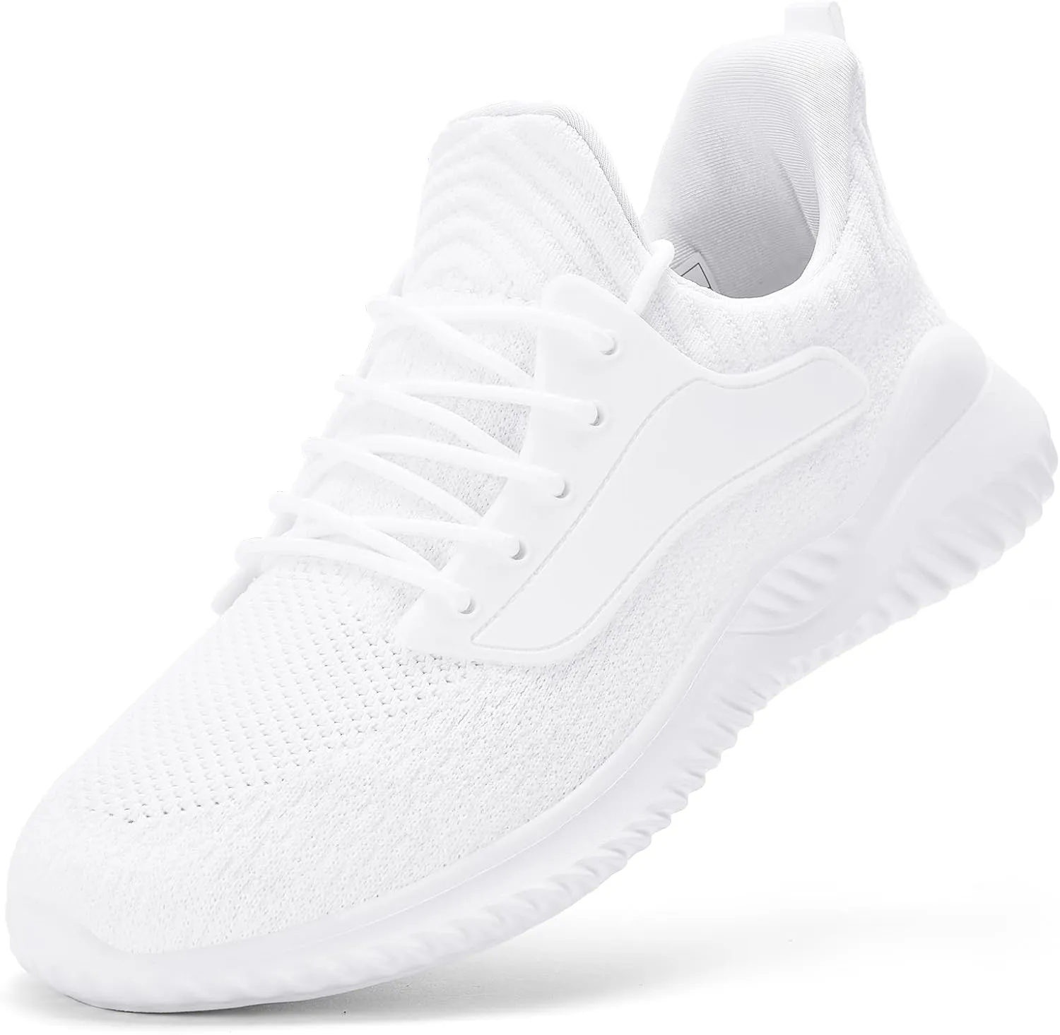 SDolphin Walking Shoes for Mens Sneakers - Slip on Athletic Running Tennis Shoes Comfortable Memory Foam Workout Gym Jogging Indoor Outdoor Lightweight Breathable Casual Sneakers
