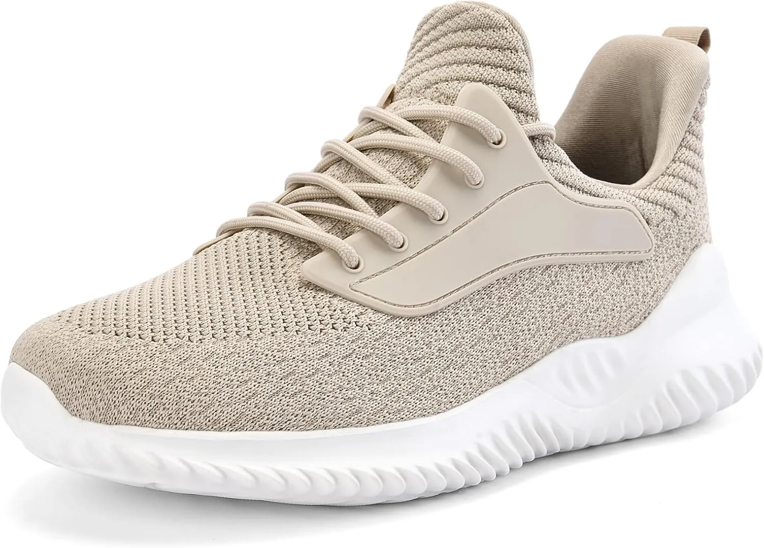 SDolphin Walking Shoes for Mens Sneakers - Slip on Athletic Running Tennis Shoes Comfortable Memory Foam Workout Gym Jogging Indoor Outdoor Lightweight Breathable Casual Sneakers