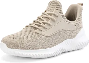 SDolphin Walking Shoes for Mens Sneakers - Slip on Athletic Running Tennis Shoes Comfortable Memory Foam Workout Gym Jogging Indoor Outdoor Lightweight Breathable Casual Sneakers