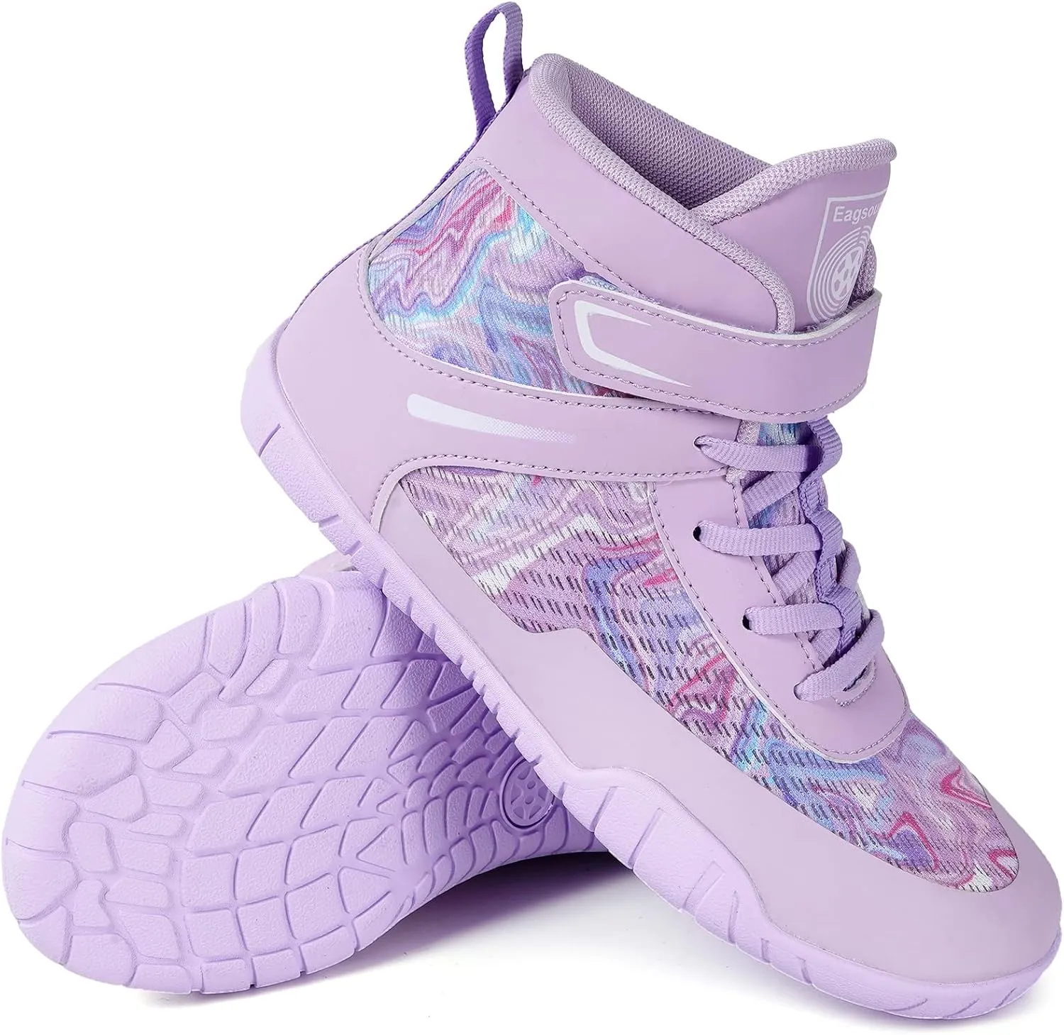 Sisttke Kids Wrestling Shoes Boys Girls Boxing Shoes Fitness Sneakers Zero Drop Sole