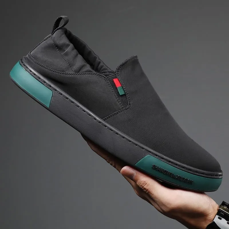 Slip-On Penny Loafers for Men Casual Comfortable Walking Shoes Lightweight Breathable Flat Shoes Daily Wear