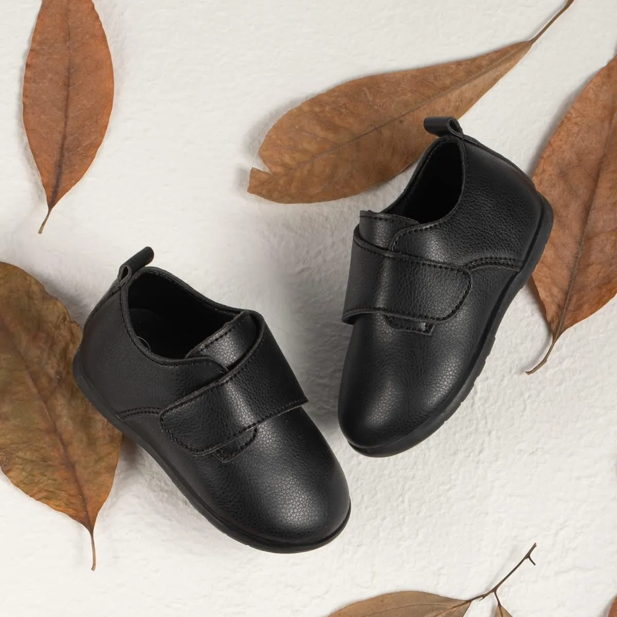 Sonsage Infant Baby Boys Girls Oxford Shoes PU Leather Loafers Flats Non-Slip Unisex Classic Moccasins Rubber Soft Sole Newborn Toddler Walking School Uniform Wedding Dress Shoe