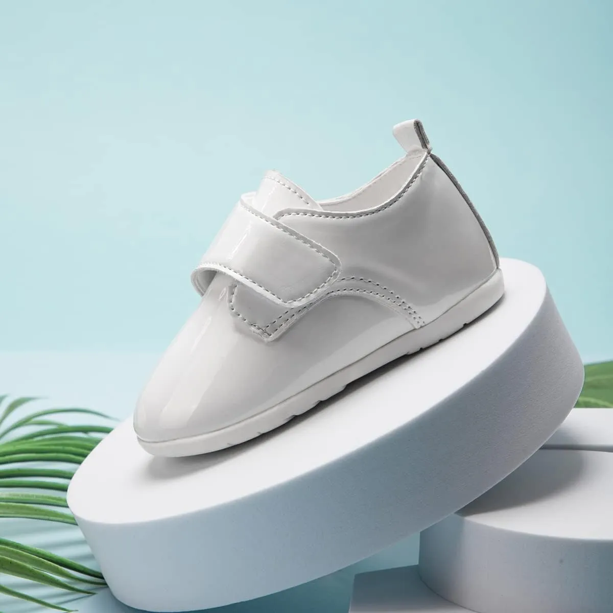 Sonsage Infant Baby Boys Girls Oxford Shoes PU Leather Loafers Flats Non-Slip Unisex Classic Moccasins Rubber Soft Sole Newborn Toddler Walking School Uniform Wedding Dress Shoe
