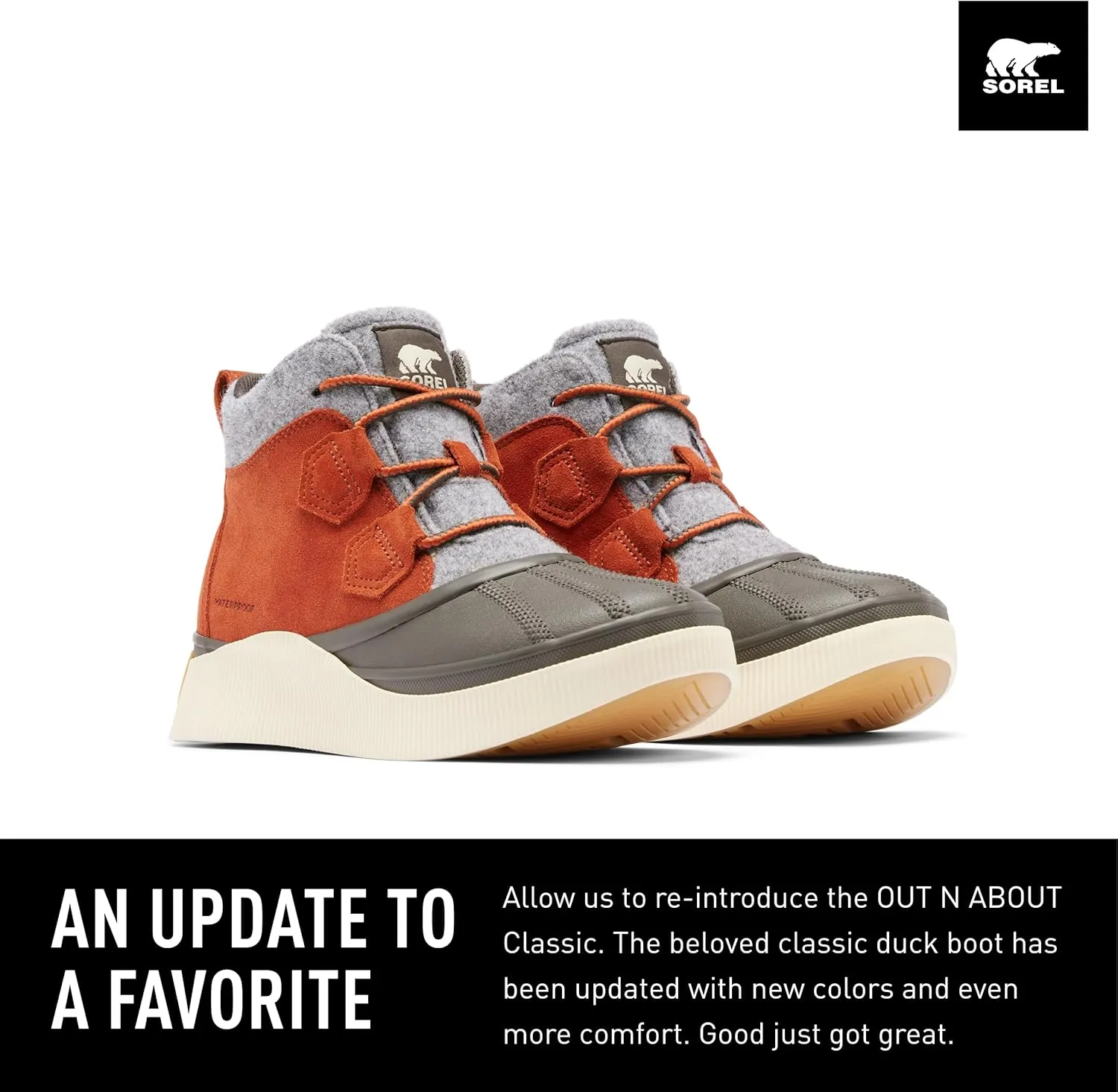 SOREL Women's Out N About lV Classic Waterproof Boot