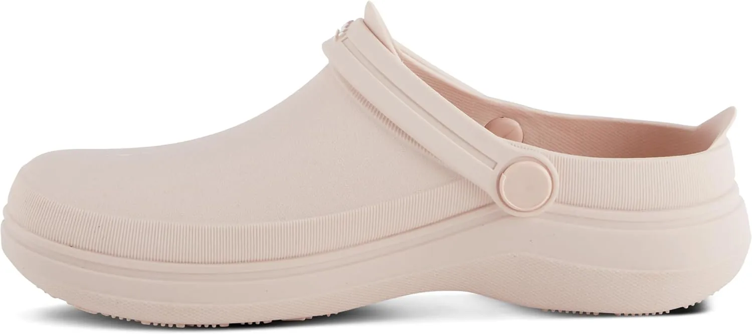 Spring Step Professional Avery Clogs for Women - Slip-On Womens Shoes with Removable Insole - Waterproof Ladies Casual Loafers for Work