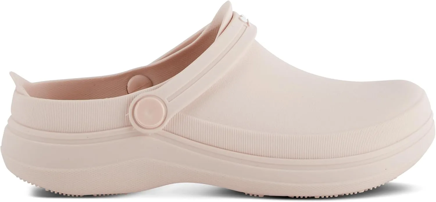 Spring Step Professional Avery Clogs for Women - Slip-On Womens Shoes with Removable Insole - Waterproof Ladies Casual Loafers for Work