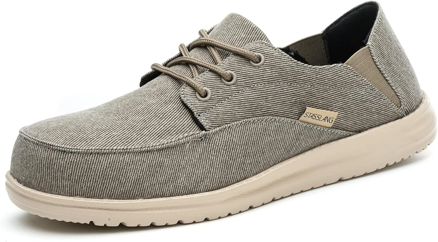 Steel Toe Shoes for Men Lightweight Casual Work Safety Loafers Industrial Construction Sneakers Slip On Indestructible Work Shoes