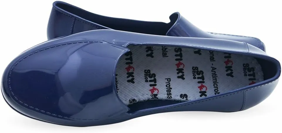Sticky Waterproof Uniform Dress Shoes for Women - Comfortable Non-Slip Work Shoes - Thermoplastic ClassicPro Loafers