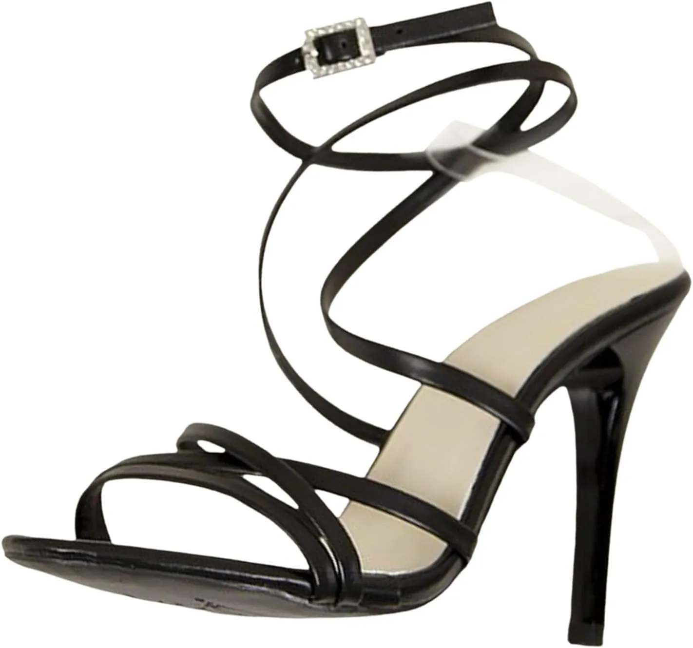 Stiletto High Heels Women Slippers & Sandals Thin Strap High Heeled Sandals Women's Border Rose Heel Sandals for Women