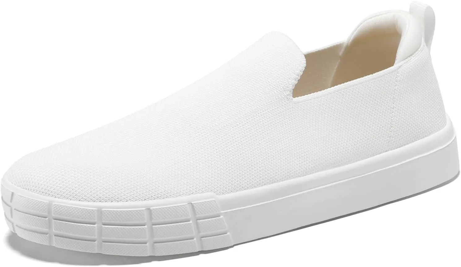 STQ Womens Wide Toe Box Barefoot Shoes Knit Casual Slip on Shoes for Summer
