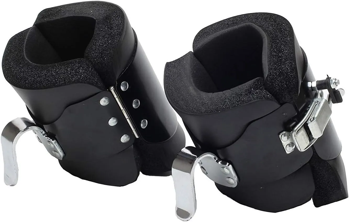 Sutekus Anti Gravity Inversion Boots - For Ab Crunch, Abdominal Sit Up, Hooks Bar Therapy, Core Gym Fitness Exerciser