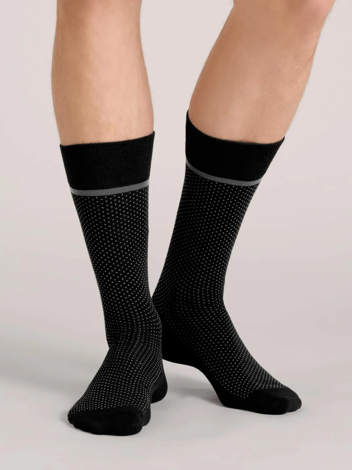 Ted Baker Men's 6 Pack Solid Crew Dress Socks