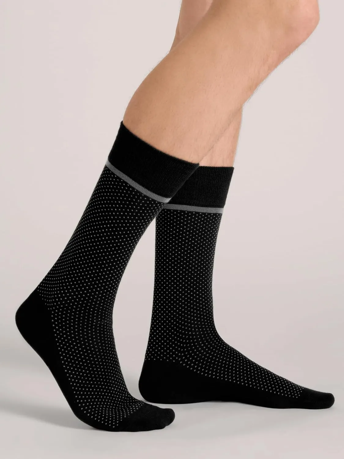 Ted Baker Men's 6 Pack Solid Crew Dress Socks