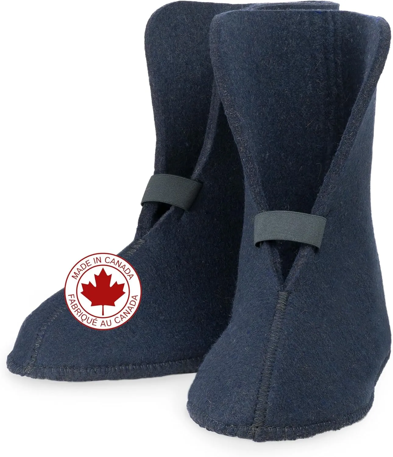 The Felt Store Wool Boot Liners for Men and Women (Unisex), Replacement Felt Liners for Insulating Winter, Hunting, Work and Rubber Boots, Style 826 BB, Standard Boot (10” high)