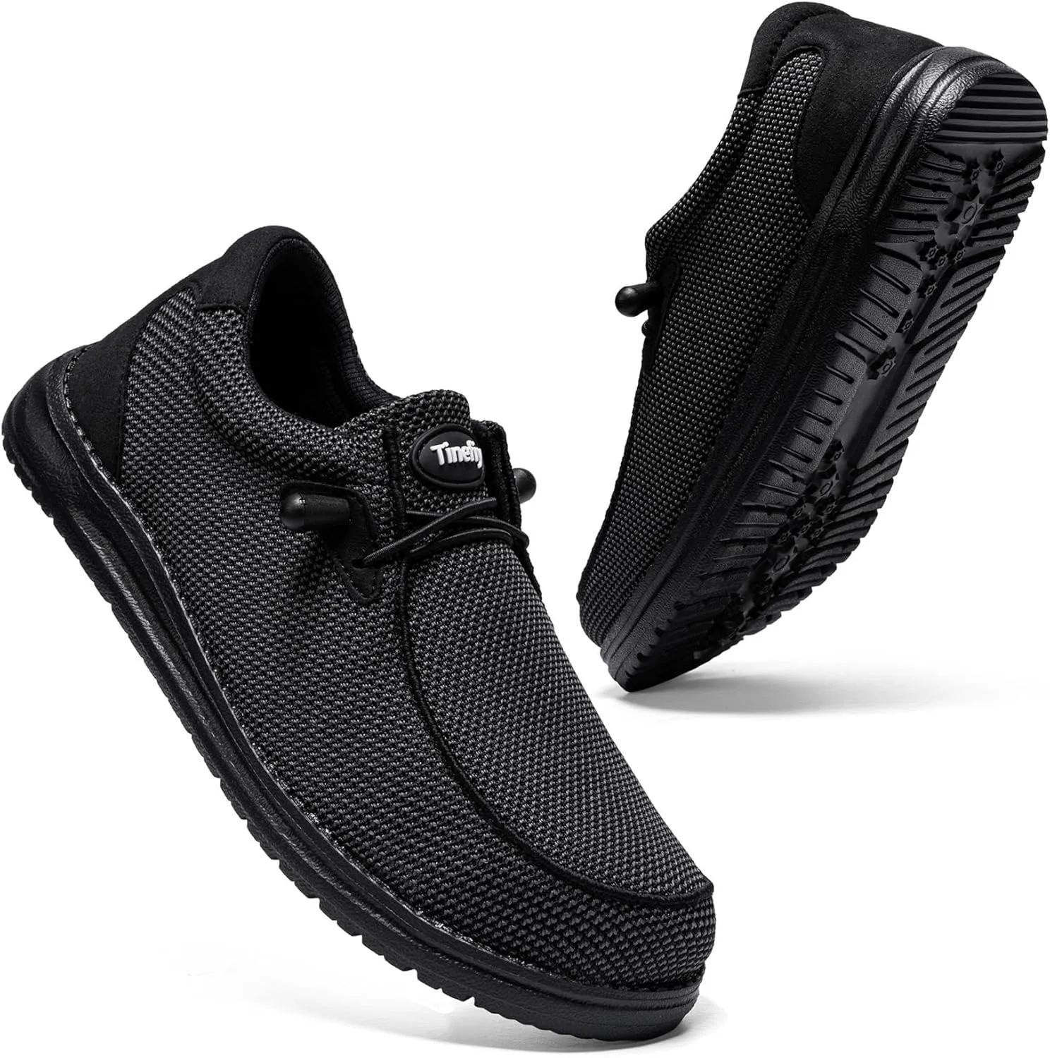 Tinefiy Steel Toe Shoes for Women Lightweight Comfortable Slip Resistant Safety Work Sneakers Composite Toe Indestructible Shoe