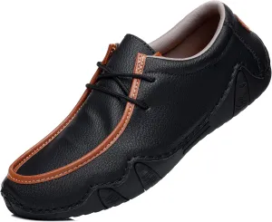 Trsorini Mens Casual Fashion Sneakers Driving Walking Climbing Shoes Beck Shoes Soft Moccasin Shoes