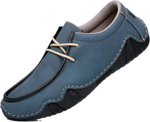 Trsorini Mens Casual Fashion Sneakers Driving Walking Climbing Shoes Beck Shoes Soft Moccasin Shoes