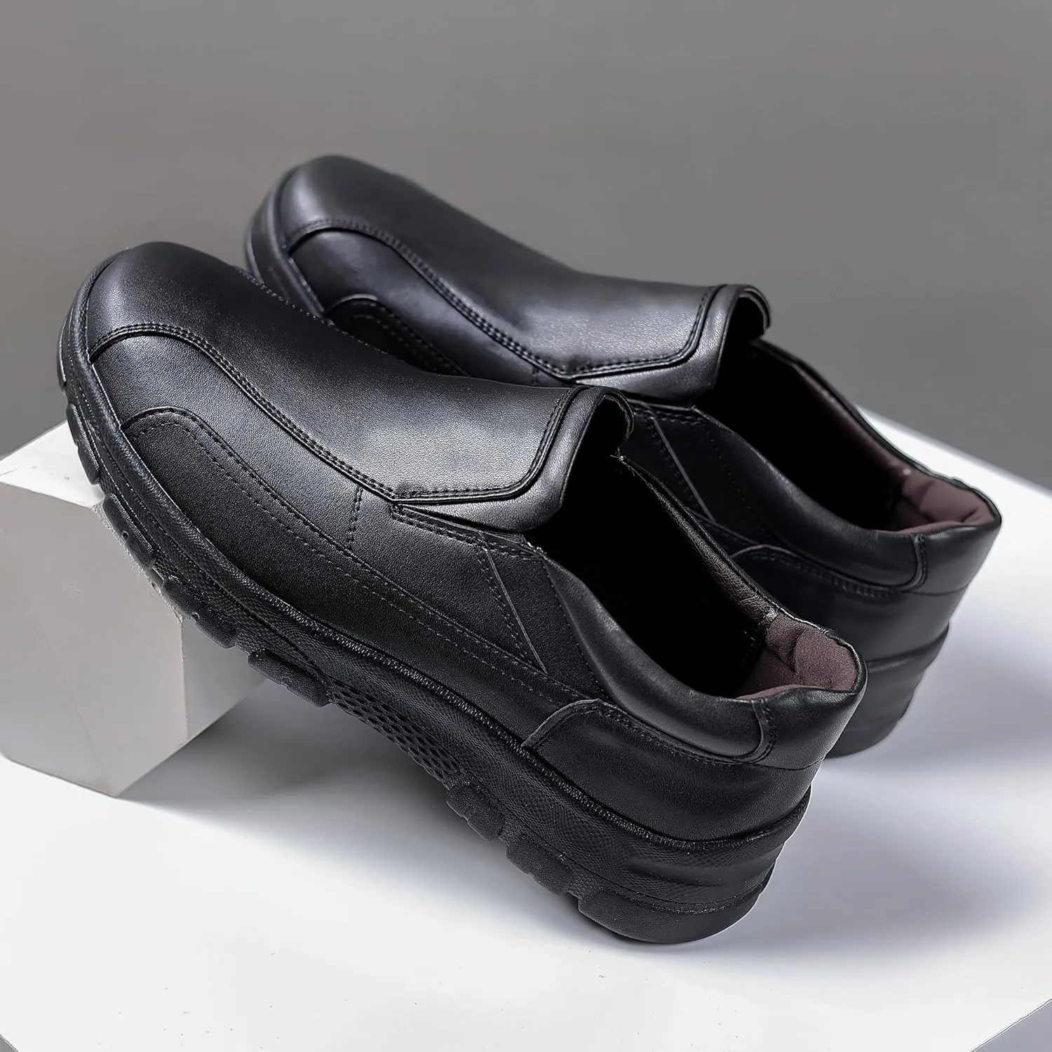 Trsorini Mens Casual Shoes Loafers Slip on Dress Business Office Premier Walking Lightweight Shoes Male