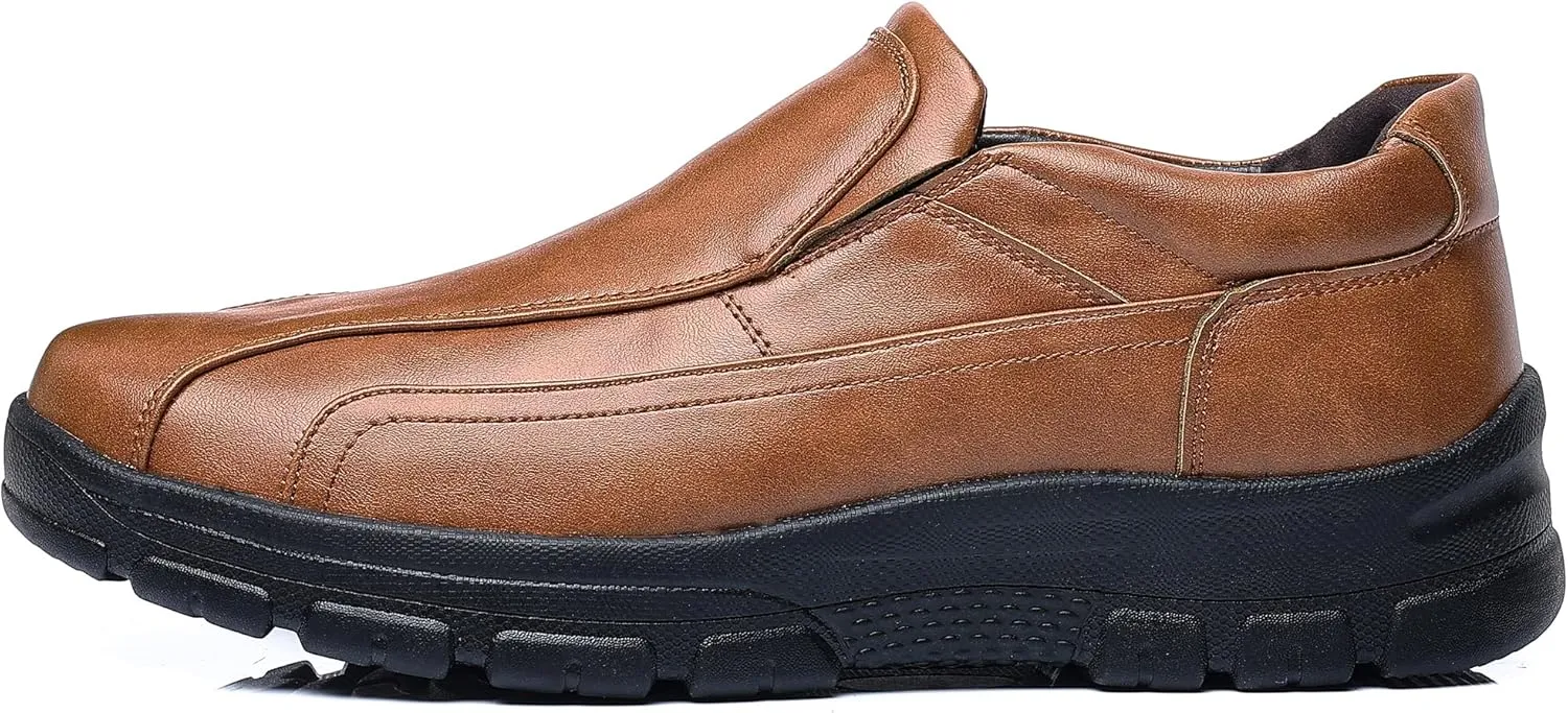 Trsorini Mens Casual Shoes Loafers Slip on Dress Business Office Premier Walking Lightweight Shoes Male