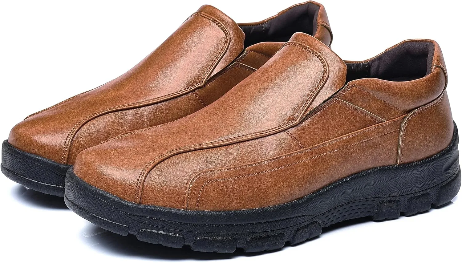 Trsorini Mens Casual Shoes Loafers Slip on Dress Business Office Premier Walking Lightweight Shoes Male