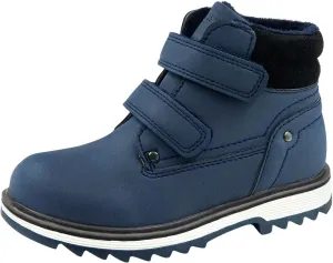TZJS Kids' Hiking Work Boots for Boys Girls, Waterproof Outdoor Ankle Boots with Hook and Loop