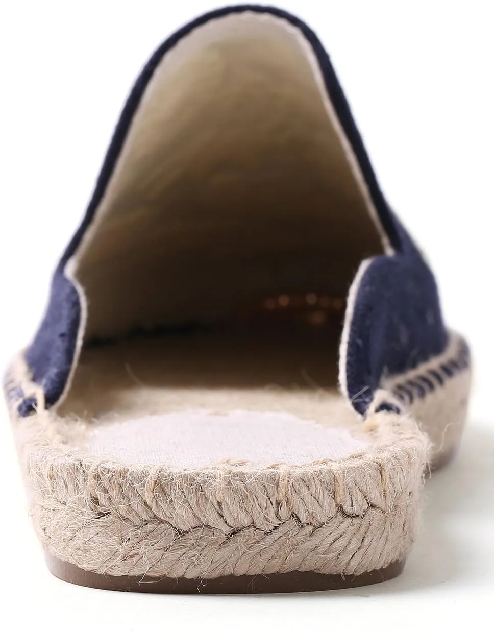U-lite Women's Stylish Embroidery Flat Espadrilles Fancy Mule