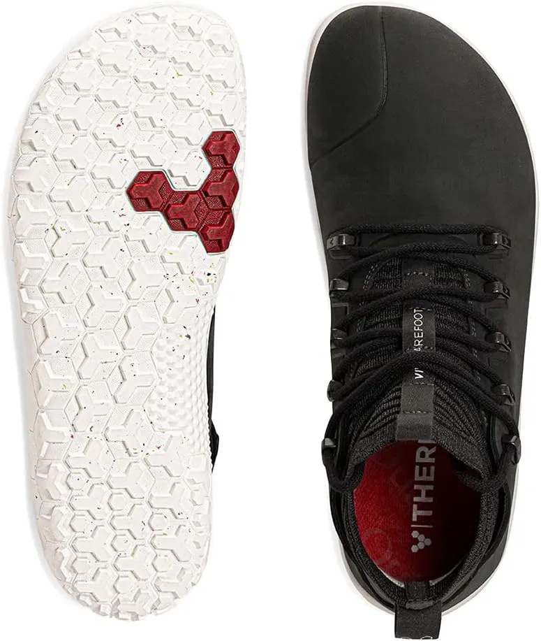 Vivobarefoot Magna FG Womens Barefoot Hiking Shoes | Waterproof, Lightweight & Puncture Resistant | All Weather & Terrains | Wide Fit Grounding Shoes | Leather