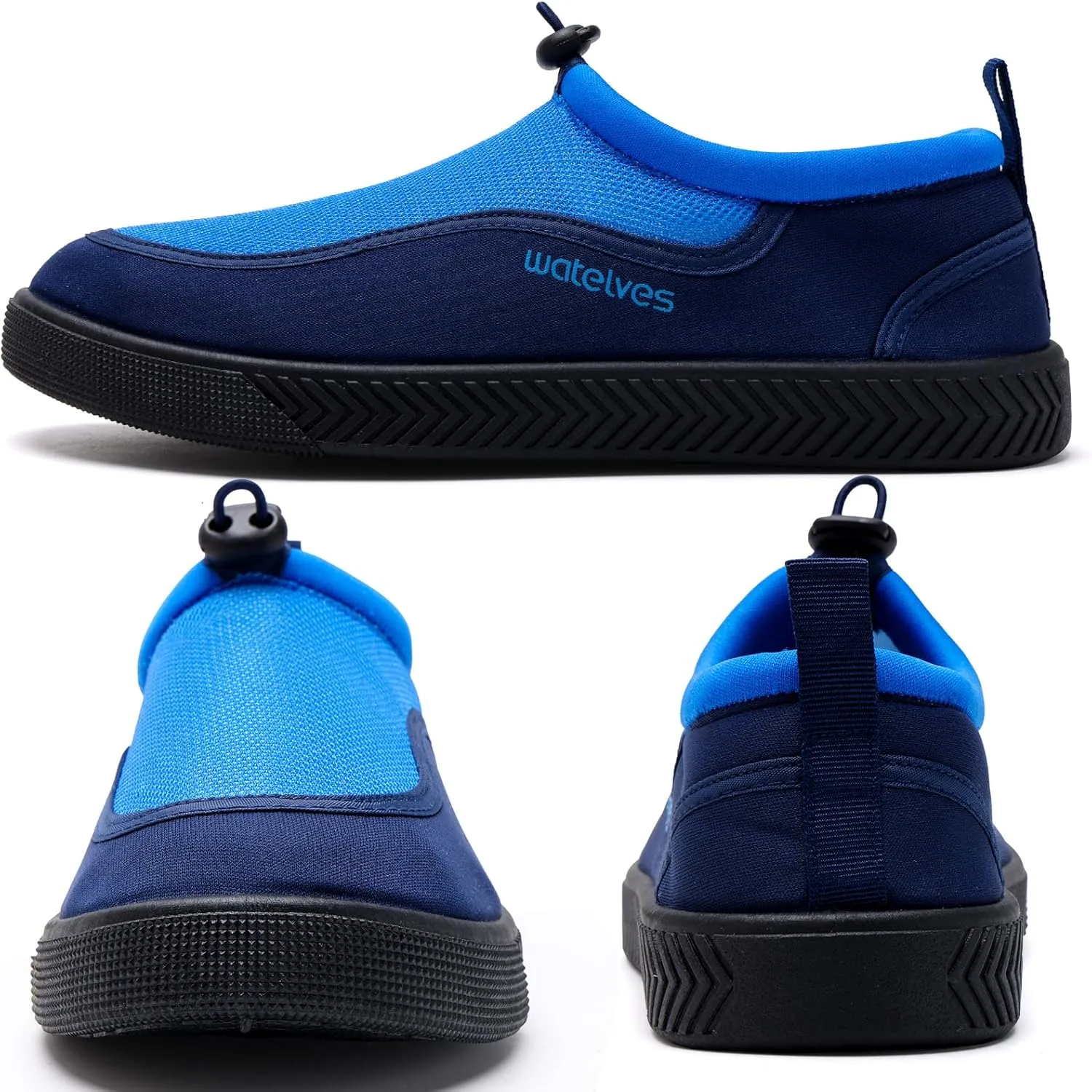 WateLves Water Shoes for Women and Men - Quick-Dry Multi-Purpose Casual Water Sneakers Slip-On with Drainage Holes - Lightweight, Breathable Aqua Shoes for Swim Beach Walking