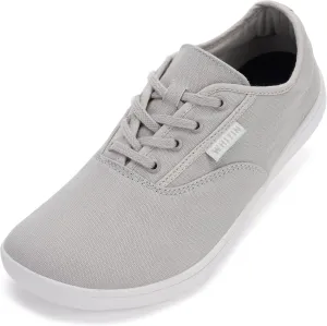 WHITIN Men's Wide Canvas Barefoot Sneakers | Zero Drop Sole | Minimalist Footwear