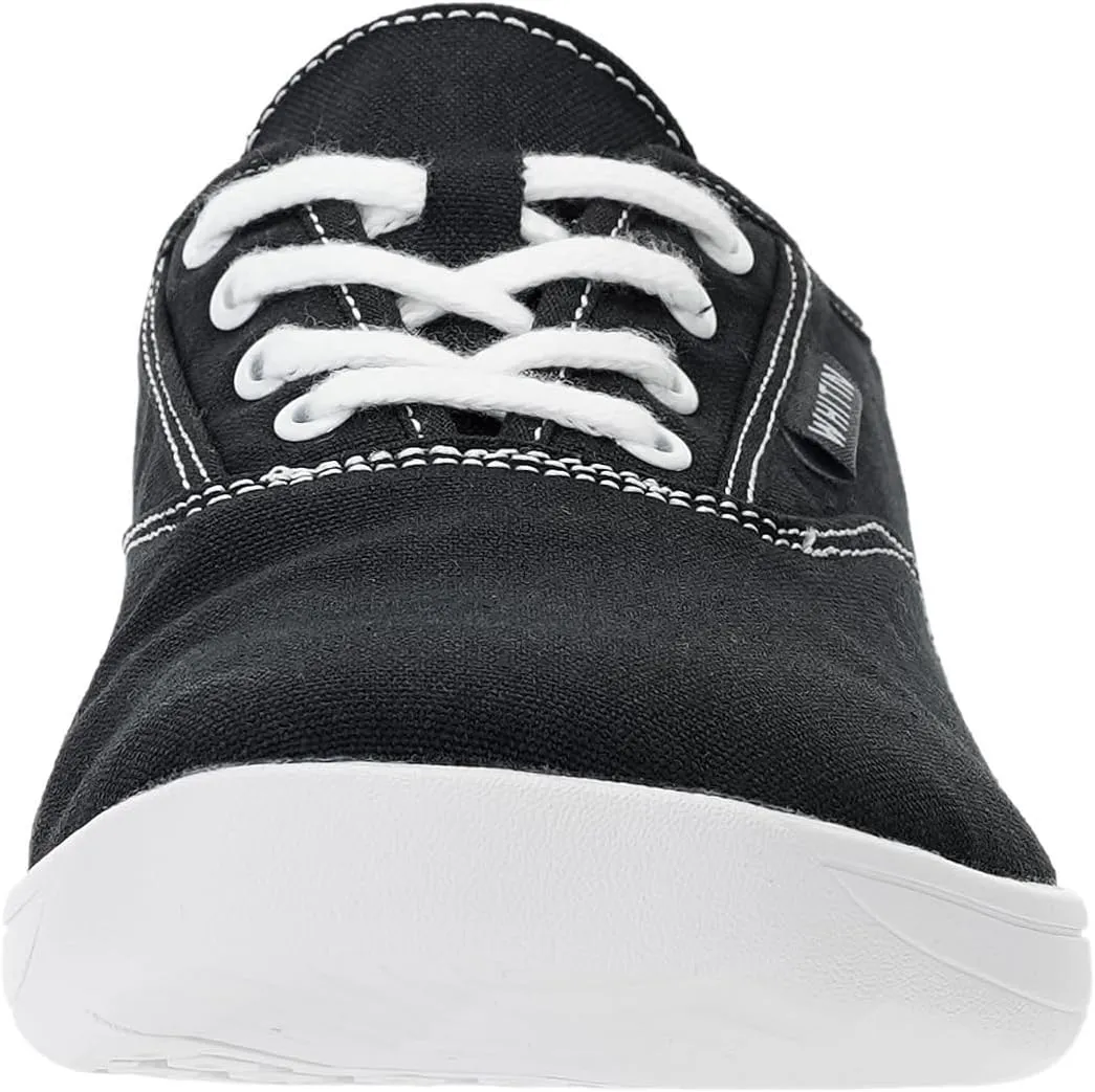 WHITIN Men's Wide Canvas Barefoot Sneakers | Zero Drop Sole | Minimalist Footwear