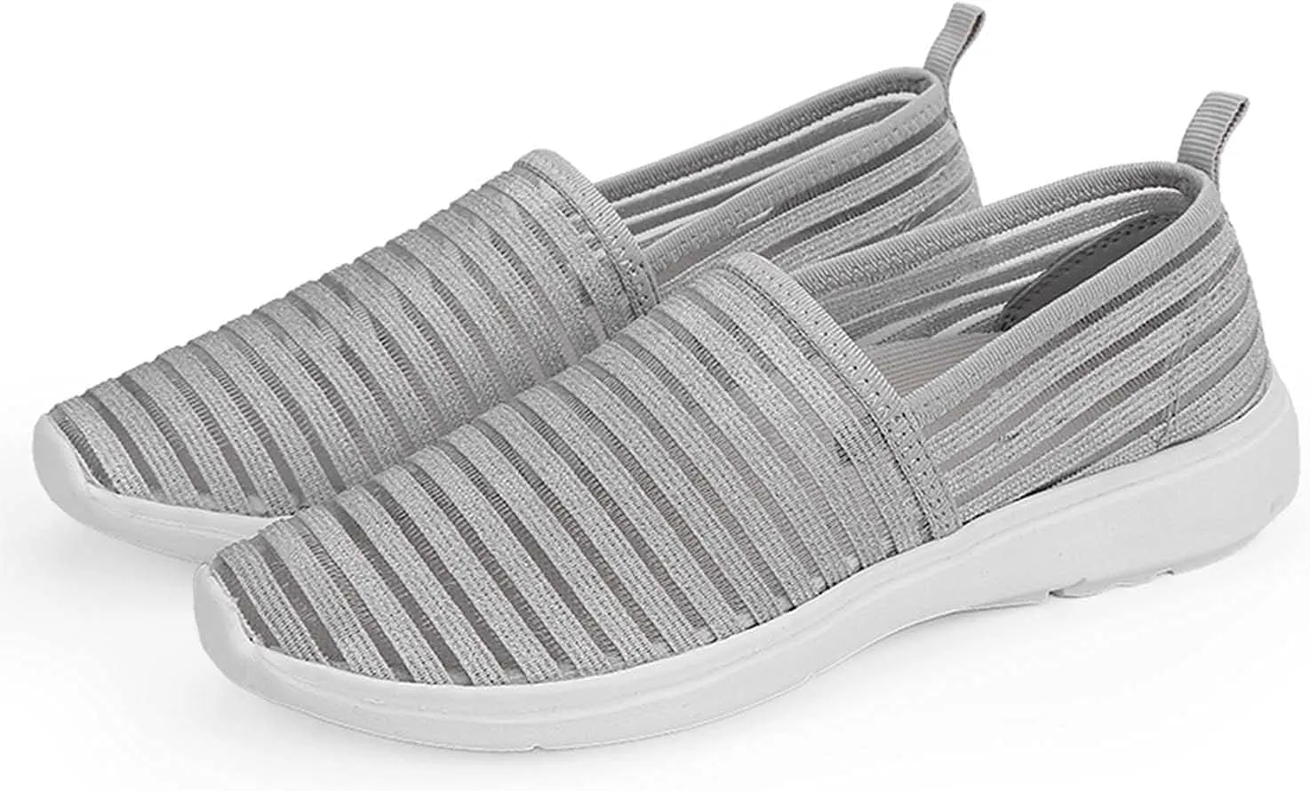 Women's Comfortable Mesh Loafers Casual Round Toe Slip On Driving Flats Walking Shoes for Womens Ladies