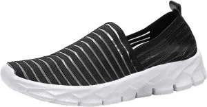 Women's Comfortable Mesh Loafers Casual Round Toe Slip On Driving Flats Walking Shoes for Womens Ladies