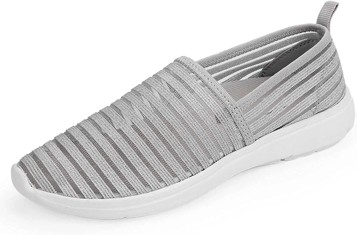 Women's Comfortable Mesh Loafers Casual Round Toe Slip On Driving Flats Walking Shoes for Womens Ladies