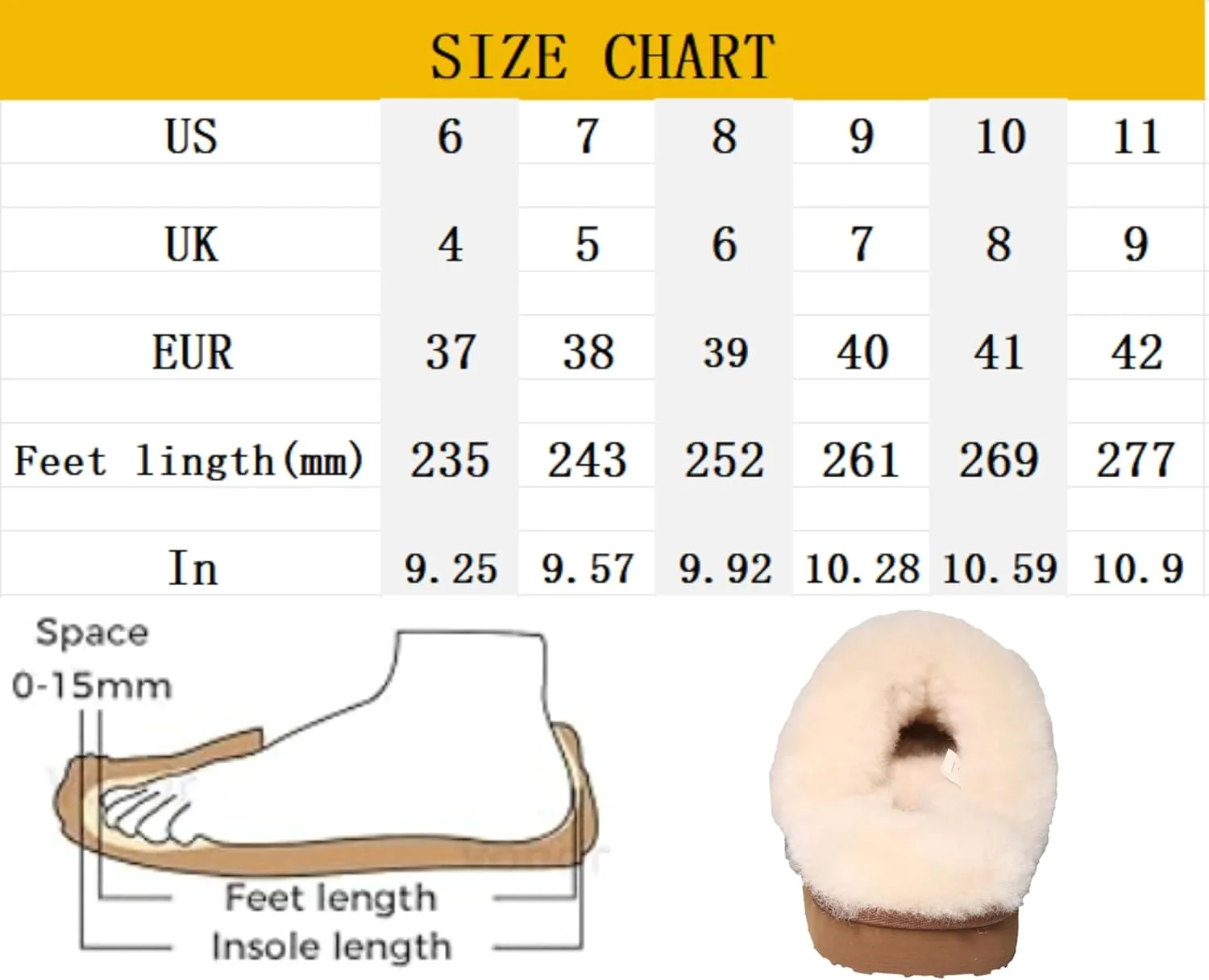 Womens Fluff Memory Foam Slippers Ladies Arch Support Warm Scuff Slippers Slip on Comfy Winter House Shoes with Non-Slip Indoor Outdoor Hard Sole