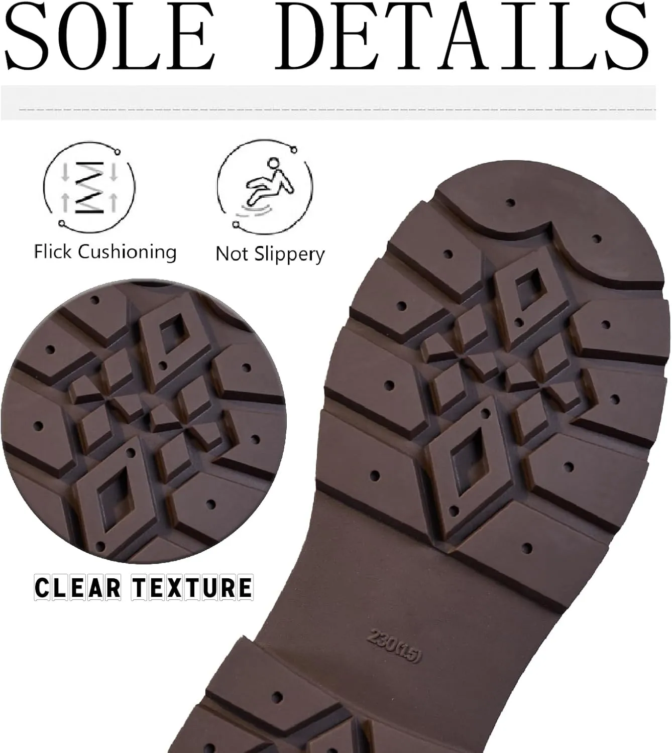Women's Genuine Leather Chunky Heel Ankle Boots Fashion Comfortable Round Toe Non-slip Lug Sole Low Heel Booties Fall Winter Daily Work Dress Boots