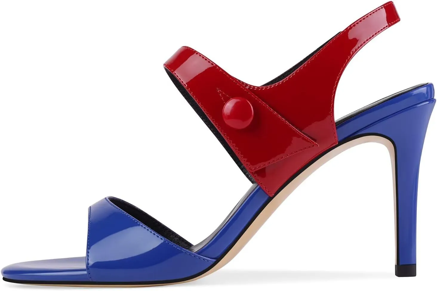 Women's High Heel Sandals Slingback Pumps Open Toe Comfortable Strappy Heels Parties Weddings Heeled Sandals