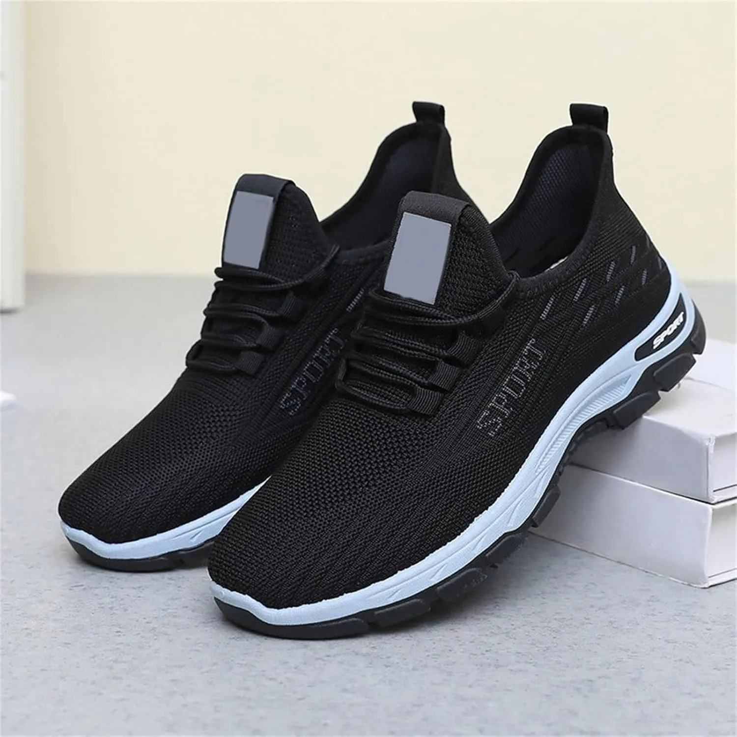 Women's Orthopedic Shoes with Arch Support Slip On Mesh Breathable Casual Flats Loafers Comfortable Soft Woman Comfort Diabetic Fashion Walking Shoes Running Sneakers