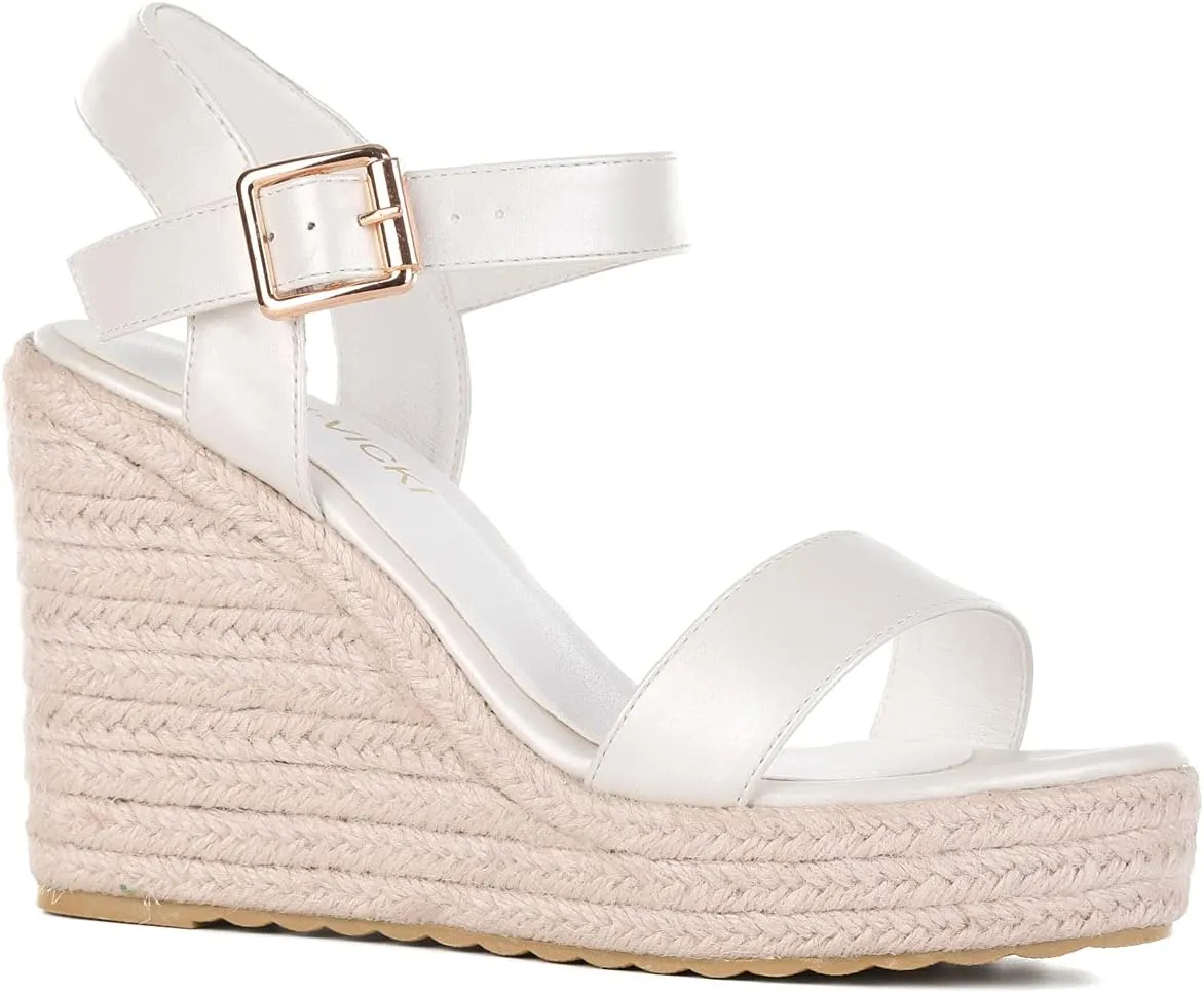 Women's Platform Sandals Wedge Ankle Strap Open Toe Sandals