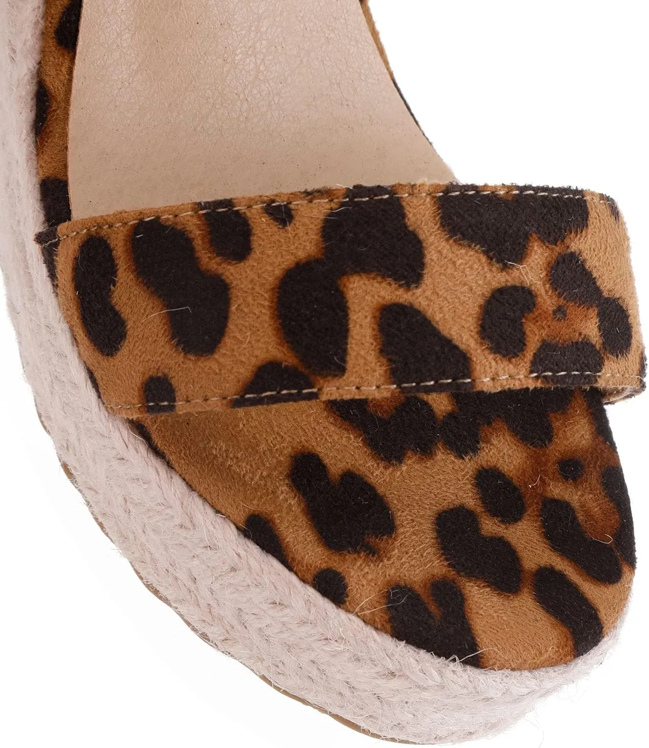 Women's Platform Sandals Wedge Ankle Strap Open Toe Sandals