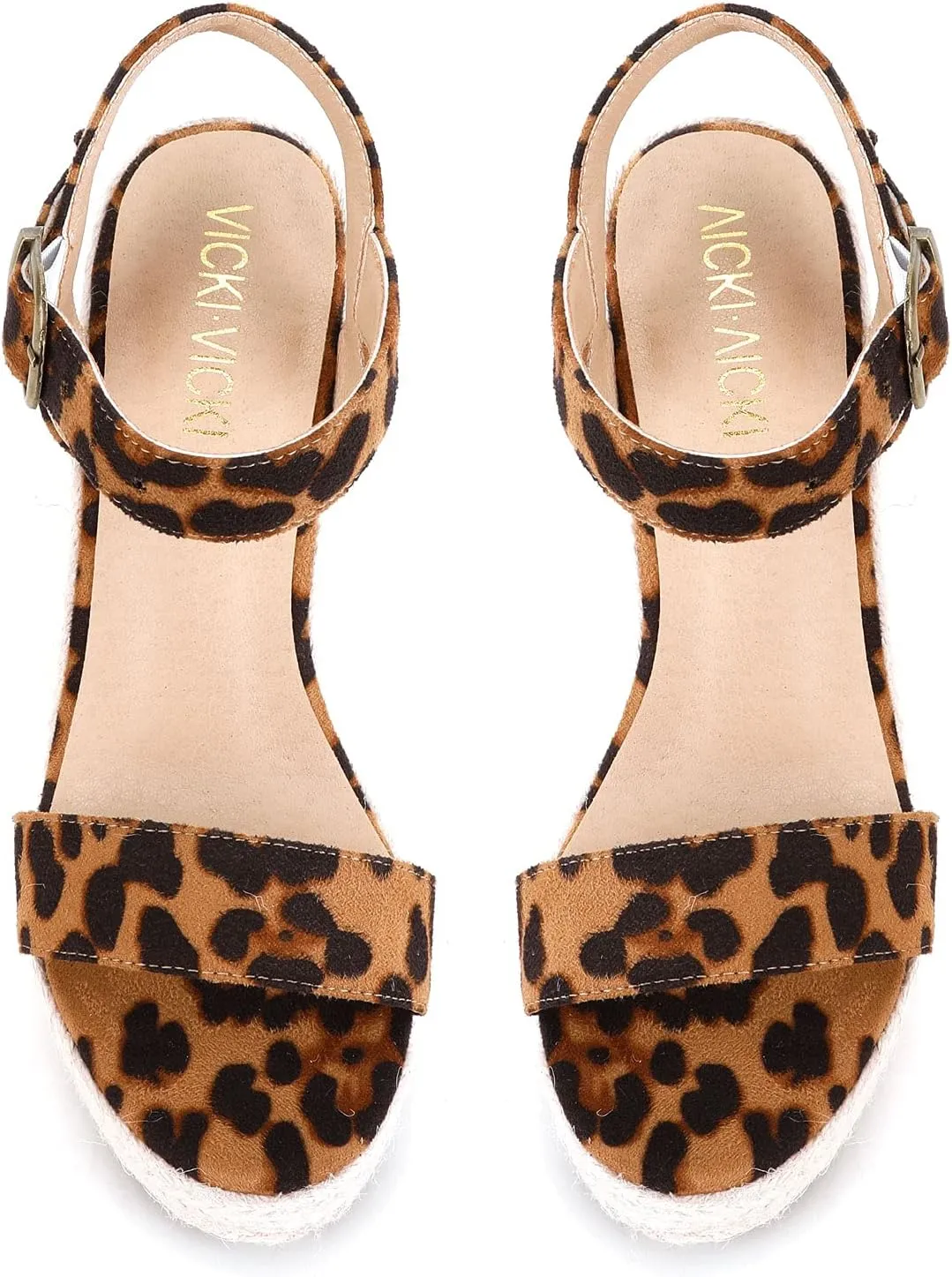 Women's Platform Sandals Wedge Ankle Strap Open Toe Sandals