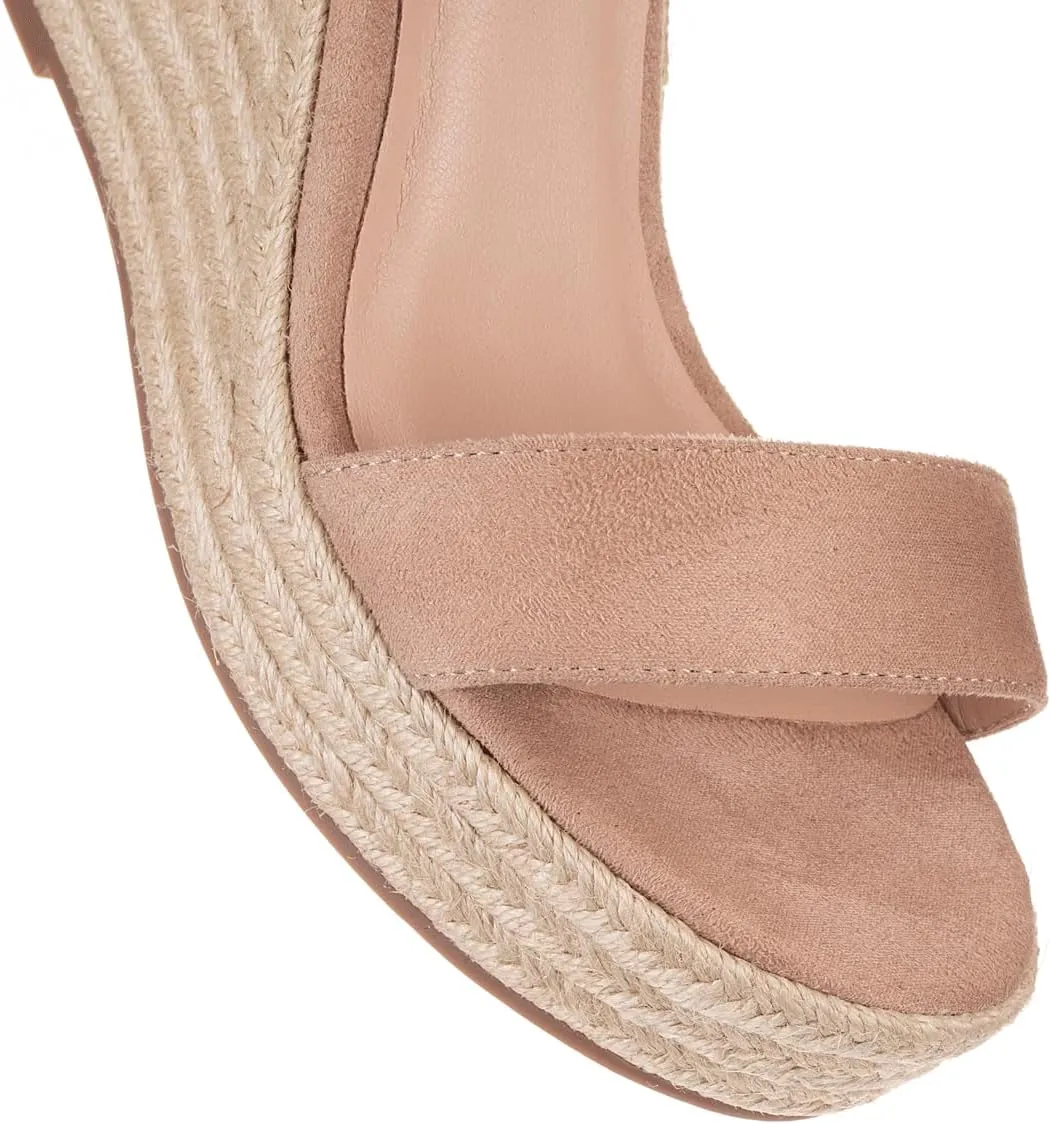 Women's Platform Sandals Wedge Ankle Strap Open Toe Sandals