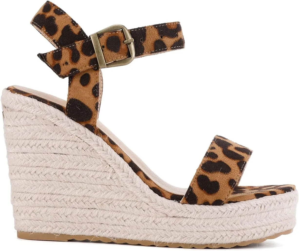 Women's Platform Sandals Wedge Ankle Strap Open Toe Sandals
